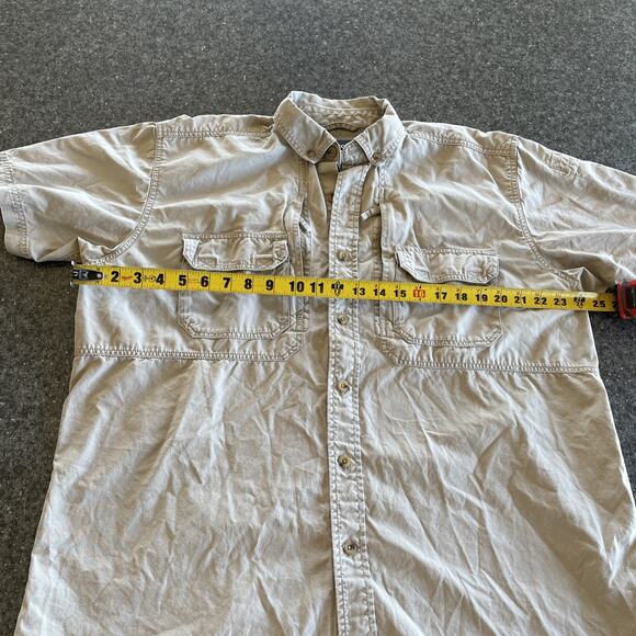 EOTAC Operator Grade Men’s M Tactical Shirt Khaki Vented Back Concealed Carry Ut - Picture 13 of 14